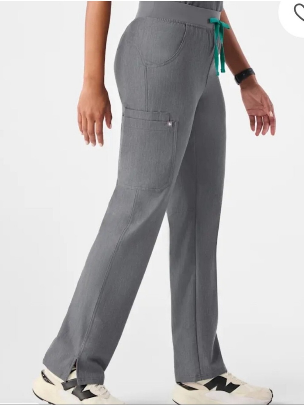 Figs Women’s Kade Scrub Pants in Graphite Size Small
